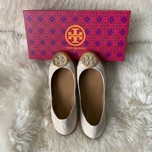 Tory Burch Minnie cap toe ballet